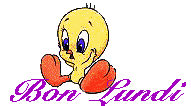 Gif animé Bon lundi Titi